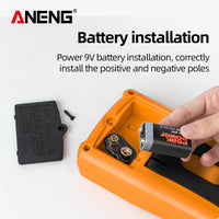 ANENG DM850 Auto Digital Multimeter AC/DC Voltage Tester