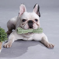Soft Rubber Durable Dog Chew Stick - Toothbrush For Tooth Cleaning And Massage Pet Toy