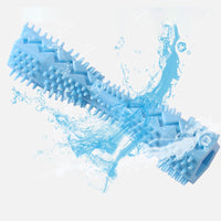 Soft Rubber Durable Dog Chew Stick - Toothbrush For Tooth Cleaning And Massage Pet Toy