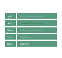 Soft Car Interior Cleaning Brush – AC Vent Dust Tool