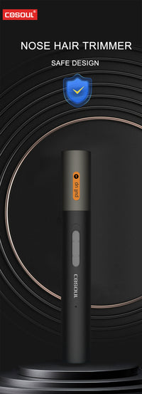 Painless Rechargeable Nose Hair Trimmer for Men and Women - Efficient Nose and Ear Hair Trimmers with Washable Cutter Head and Advanced Safety Features - Perfect Holiday Gift for Father's Day and Everyday Grooming