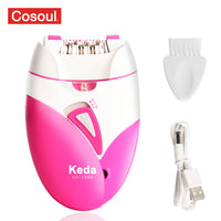 Rechargeable Hair Epilator for Women - Smooth and Painless Leg and Arm Hair Removal