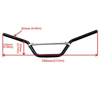 Aluminum 22mm Motorcycle Drag Bar Steering Balance