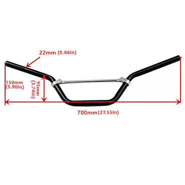 Aluminum 22mm Motorcycle Drag Bar Steering Balance