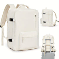 Large Capacity Travel Backpack with Shoe & Wet Pocket