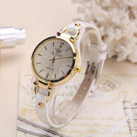 Elegant Quartz Ladies Watch – Boho Chic Leather Strap