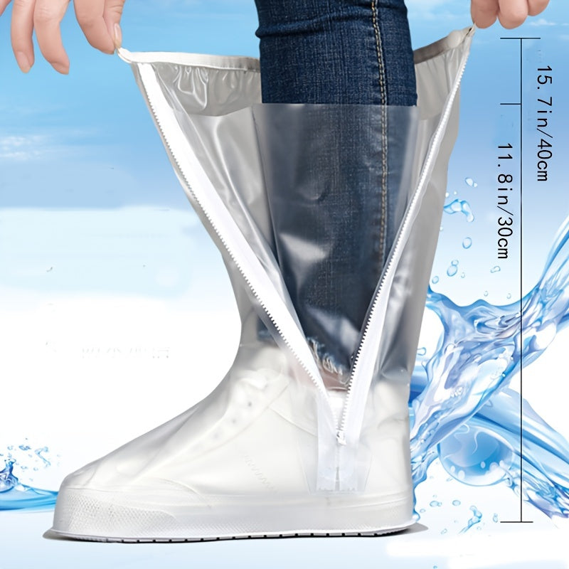 Unisex Reusable Shoe Boot Waterproof Covers - Protect Your Kicks, Sneakers, Shoes & Boots