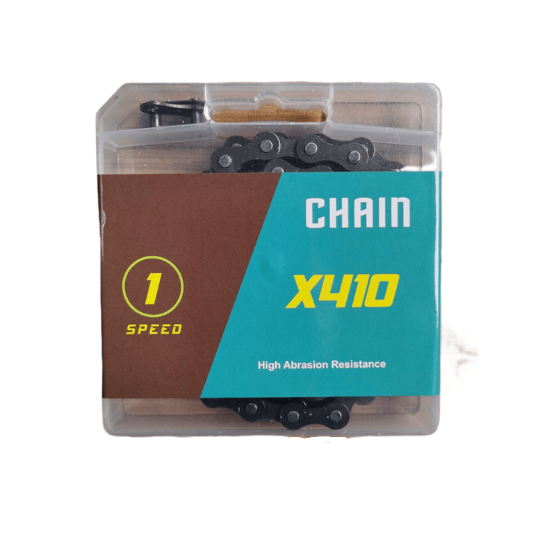 ZHIQIU High-Tensile Bike Chain - 104-Link Seamless System for Rust-Proof, Effortless Riding - Perfect 1/2 x 1/8 Size for Smooth, Quiet Journeys
