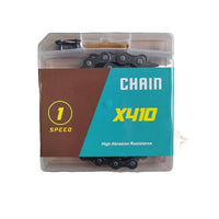 ZHIQIU High-Tensile Bike Chain - 104-Link Seamless System for Rust-Proof, Effortless Riding - Perfect 1/2 x 1/8 Size for Smooth, Quiet Journeys