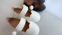 Infant Mary Jane Shoes with Soft Sole & Glitter Design