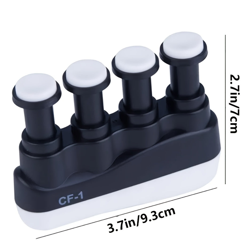 [4-Level Grip for Fingers Strengthening] 4-Level Hand Grip Exerciser: Strengthen Your Fingers for Guitar, Piano, Rock Climbing & More!