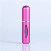 5ml Refillable Portable Perfume Spray Bottle - Mini Atomizer for Travel - Easy to Use and Convenient Cosmetic Pump Dispenser