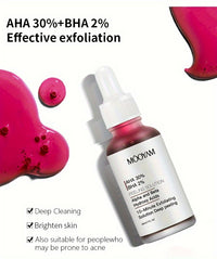 AHA 30% + BHA 2% Exfoliating Facial Peel Serum 1oz