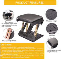 Ergonomic Adjustable Footrest – Height & Tilt