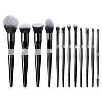 Makeup Brush Set – 10pcs Synthetic Nylon