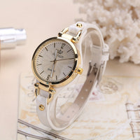 Elegant Quartz Ladies Watch – Boho Chic Leather Strap