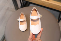 Infant Mary Jane Shoes with Soft Sole & Glitter Design