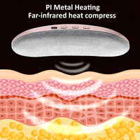 Portable Cordless Heating Pad, Menstrual Heating Pad, Heating Pad For Back With 3-Speed Temperature Adjustment And 4-Speed Massage Modes, Portable Electric Fast Heating Belly Wrap Belt For Women, Holiday Gift