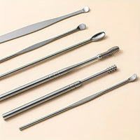 6-in-1 Stainless Steel Ear Wax Cleaner Set