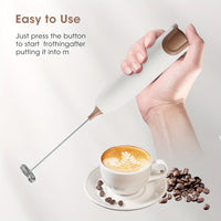 Electric Milk Frother – Creamy Coffee & Cappuccino Maker