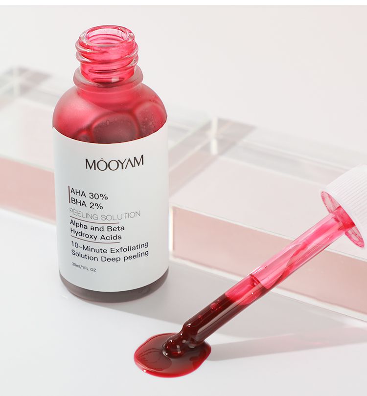 AHA 30% + BHA 2% Exfoliating Facial Peel Serum 1oz