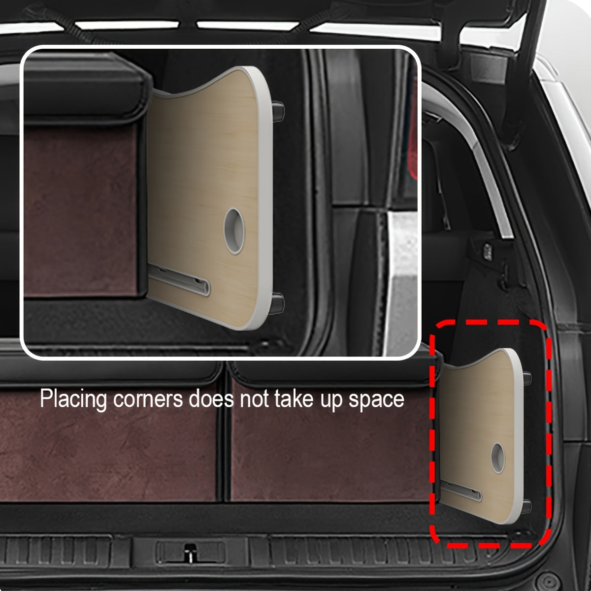 Foldable Laptop Desk with Cup Holder & Tablet Slot