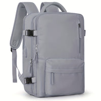 Large Capacity Travel Backpack with Shoe & Wet Pocket