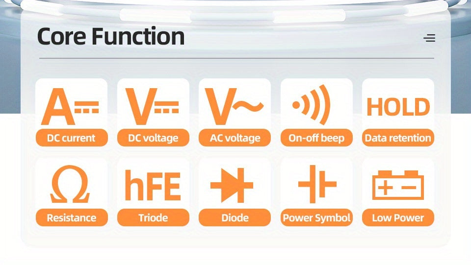 ANENG DM850 Auto Digital Multimeter AC/DC Voltage Tester