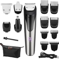 All-in-One Beard Trimmer & Grooming Kit for Men