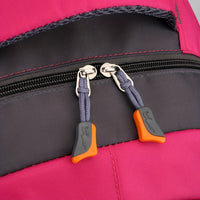 Bright Pink Sports Backpack Large Travel Bag for Women