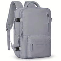 Large Capacity Travel Backpack with Shoe & Wet Pocket