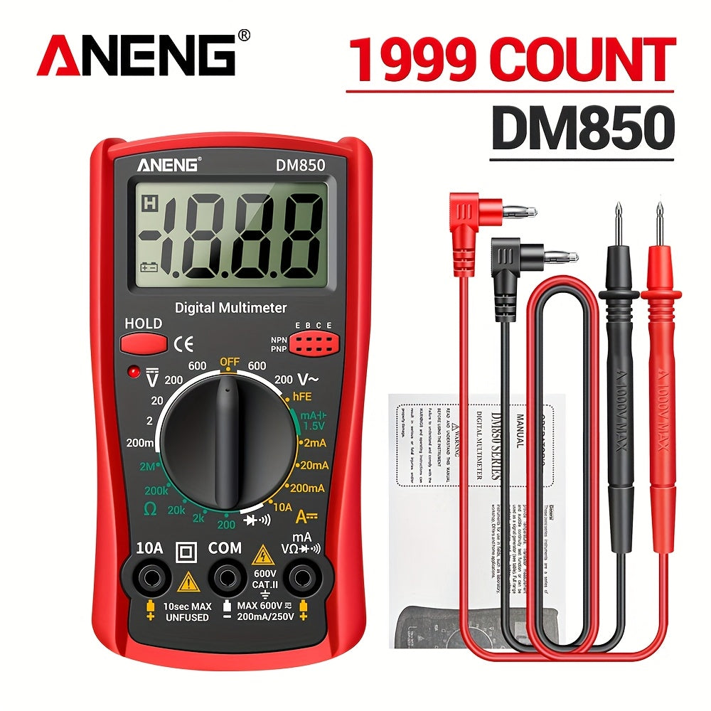 ANENG DM850 Auto Digital Multimeter AC/DC Voltage Tester