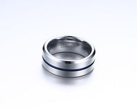 Minimalist Men’s Tungsten Steel Ring Durable Fashion Jewelry Gift