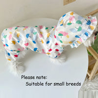 Waterproof Pet Raincoat For Small Dogs - Cute And Functional Outdoor Dog Apparel