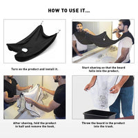 Men’s Beard Shaving Apron Grooming Bib Cleaner
