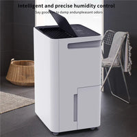 Smart Home Dehumidifier 3.2L Large Capacity Dehumidifier For Bedroom Office Kitchen Deodorization and DefrostingTiming Dehumidif