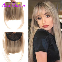 Clip-In Synthetic Bangs Extensions Natural Fringe Hair