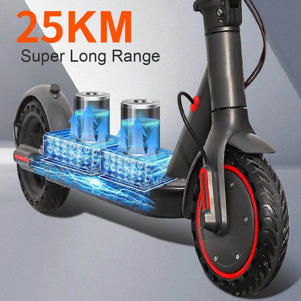 AOVOPRO Smart APP Electric Scooter – 350W/500W Motor