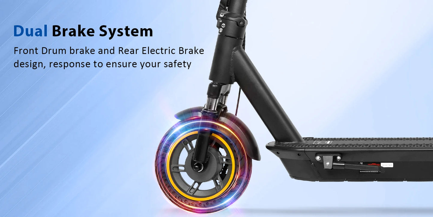 AOVOPRO Smart APP Electric Scooter – 350W/500W Motor