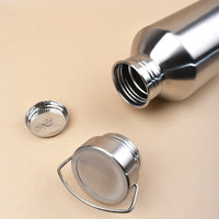 2L Stainless Steel Sport Water Bottle – Large Capacity Flask