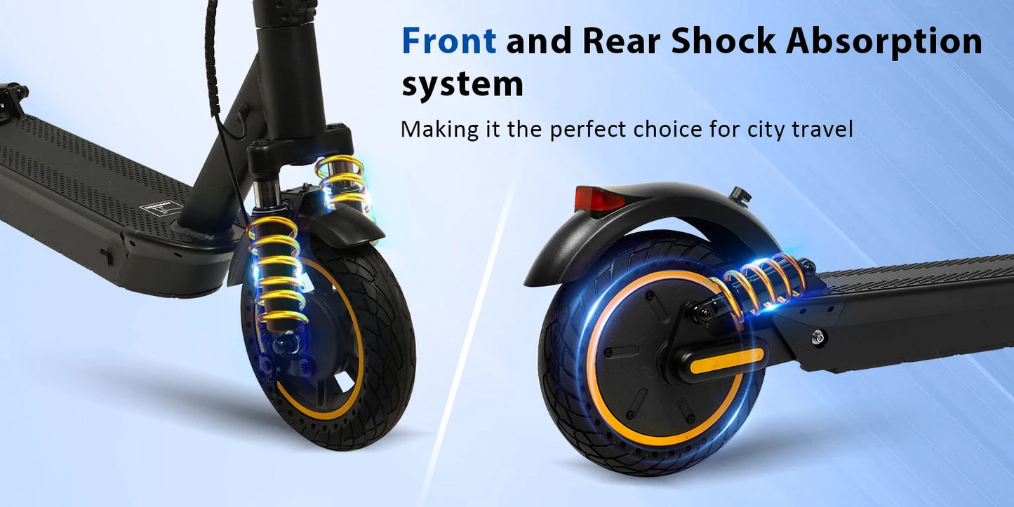 AOVOPRO Smart APP Electric Scooter – 350W/500W Motor