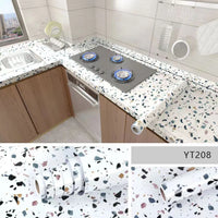 Kitchen Oil-Proof Waterproof Self-Adhesive Marble Film