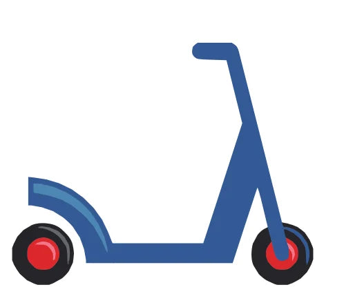 AOVOPRO Smart APP Electric Scooter – 350W/500W Motor