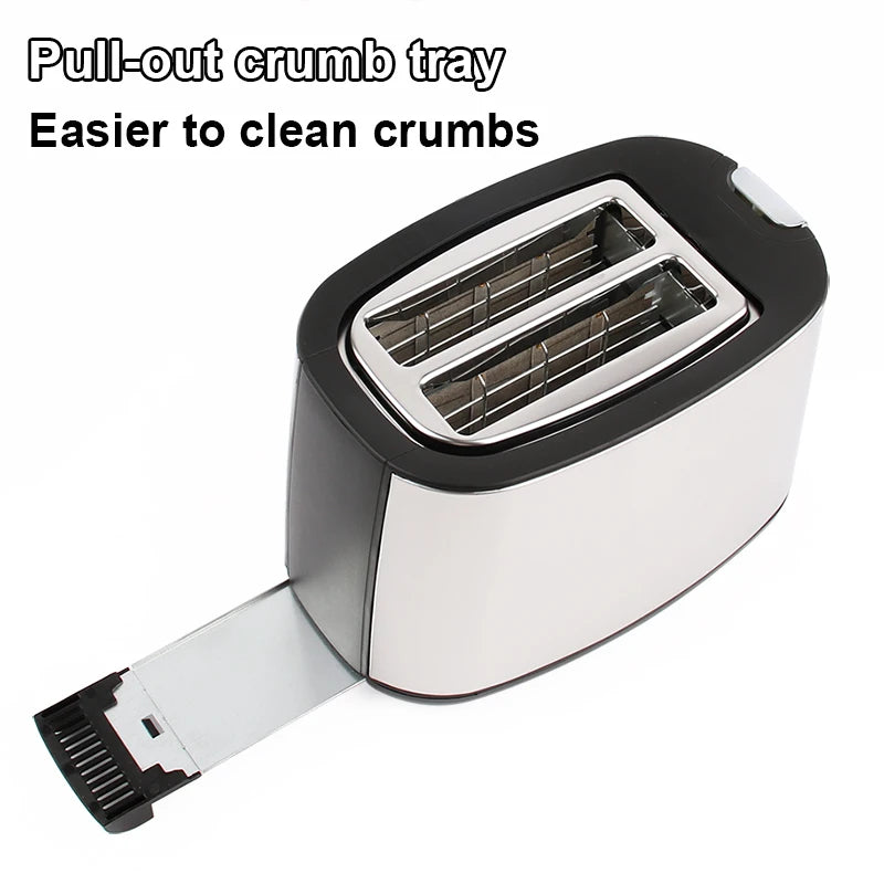 2-Slice Electric Toaster – Bread & Sandwich Maker 110V/220V