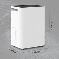 Smart Home Dehumidifier 3.2L Large Capacity Dehumidifier For Bedroom Office Kitchen Deodorization and DefrostingTiming Dehumidif