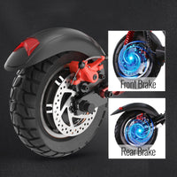 SUNNIGOO Electric Scooter For Adult 10 inch Off-Road 48V Lithium Battery Max Speed 45km/h Removable Seat Foldable E Scooter