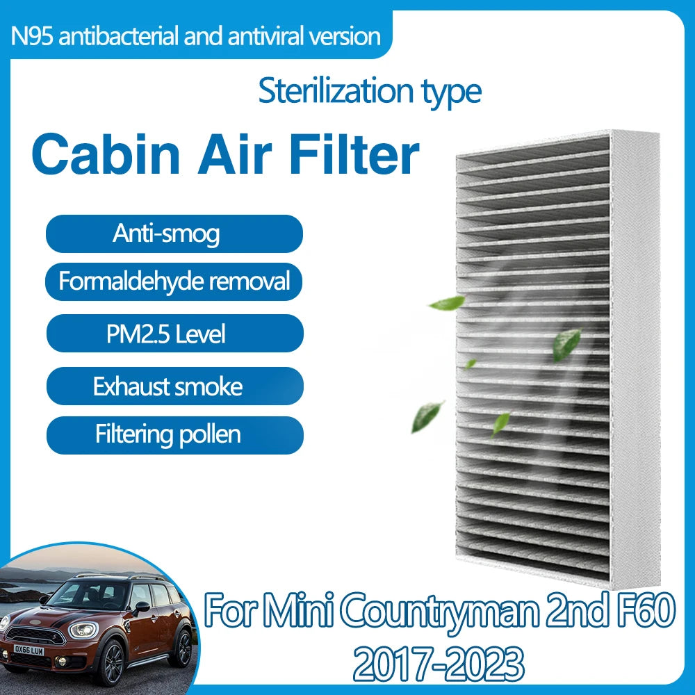 Mini Countryman F60 2017–2023 Cabin Air Filter