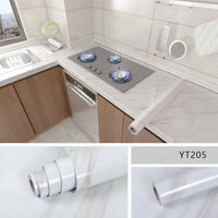 Kitchen Oil-Proof Waterproof Self-Adhesive Marble Film
