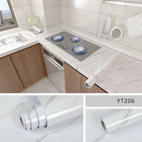 Kitchen Oil-Proof Waterproof Self-Adhesive Marble Film