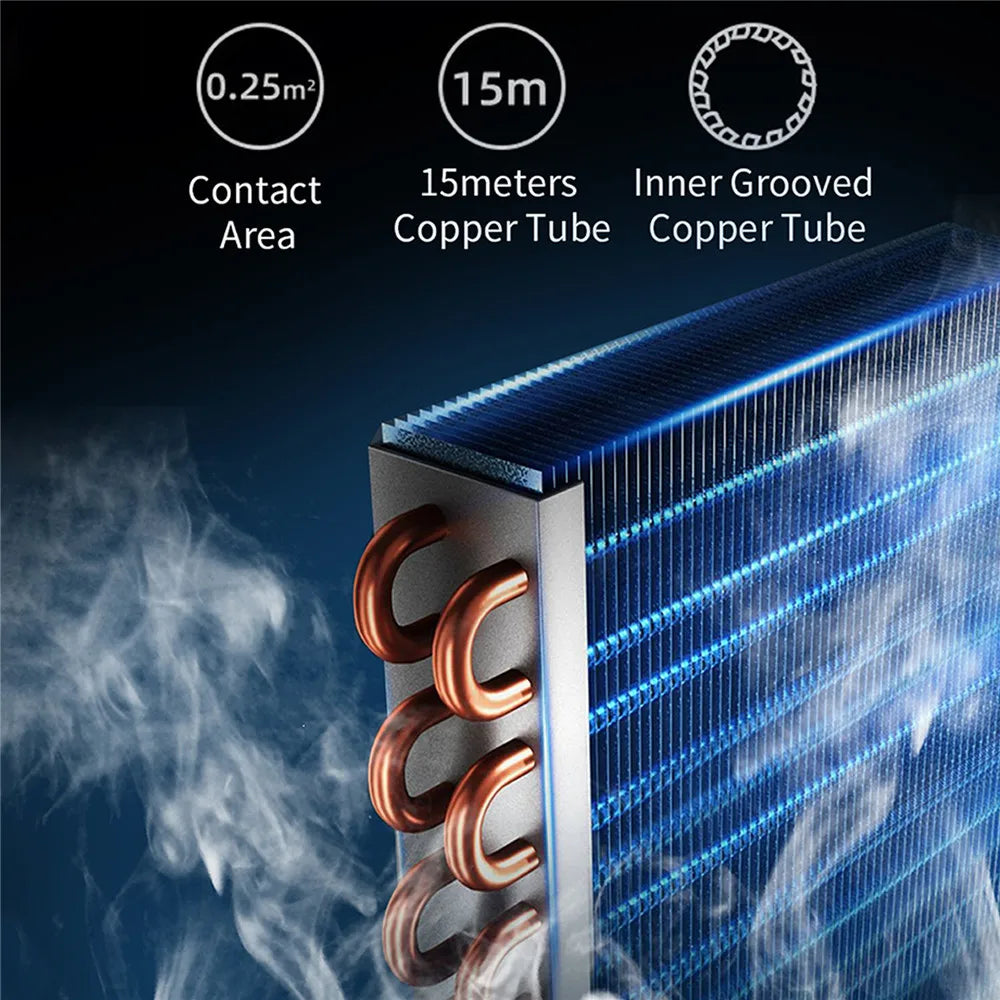 Smart Home Dehumidifier 3.2L Large Capacity Dehumidifier For Bedroom Office Kitchen Deodorization and DefrostingTiming Dehumidif